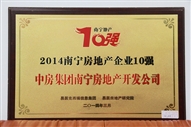 A2、2014南寧房地產(chǎn)企業(yè)10強(qiáng)